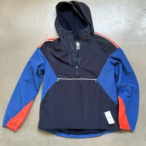 Superdry brand jacket. Hooded rain coat Windbreaker